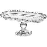 Cabilock Modern Fruits Serving Tray 9.76X5.03X4.13 Inch Decorative Snack Plate for Afternoon Tea Dining Table Buffet Use