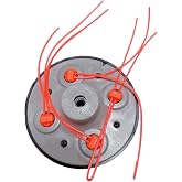 Kvjicdo 55-491 String Trimmer Head Compatible with Pivotrim 55-491 M10x1.25LHF Brushcutter