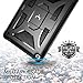 iPad Air 2 Case, YOUMAKER Heavy Duty Shockproof Protective Kickstand Case Cover for Apple iPad Air 2 (2nd Gen. 2014 Release) WITHOUT Built-in Screen Protector (Black/Black)