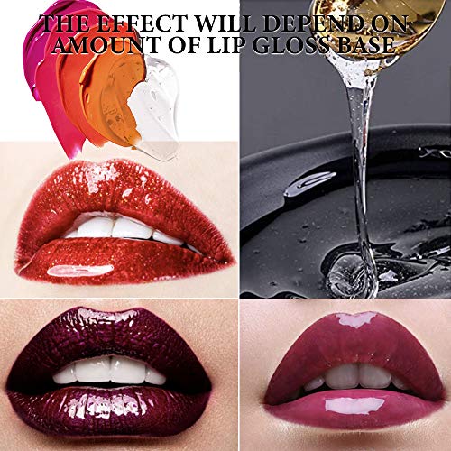 Lip Gloss Base,Clear Versagel Base for DIY Lip Gloss, Moisturizing, NonSticky, Vegan, Organic