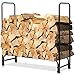 INNO STAGE 4 Foot Firewood Log Rack, Durable Log Storage Holder Fire Wood Pile Racks for Fireplace Patio Outdoor