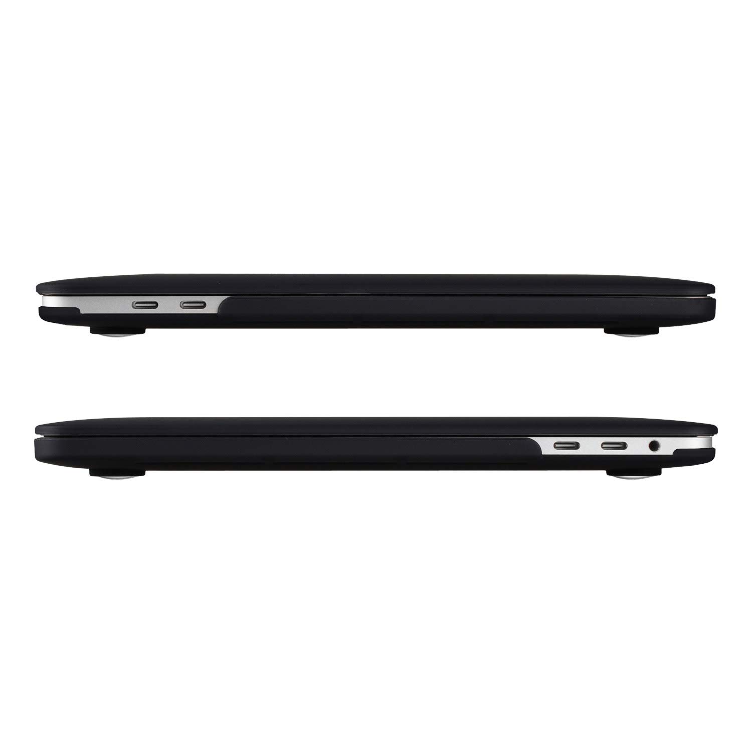UESWILL Smooth Matte Hard Shell Case Cover Compatible with MacBook Pro 16 inch with Touch Bar & USB-C, Release 2019 2020, Model A2141, Black