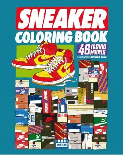 Amazon.com: The Sneaker Coloring Book: 9781856696678: Klingel