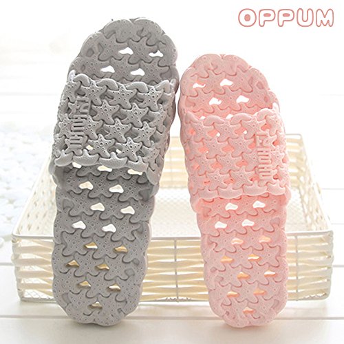Oppum Women Men Indoor Home Bath Shower Slippers Sandal, Summer Outdoor Beach Swimming SPA Slippers Sandal, Lightly Breathable Quick-dry Deodorant Non-slip