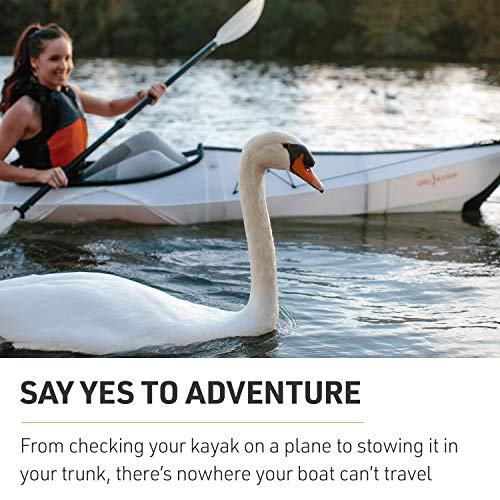 Oru Kayak BayST Folding Portable Lightweight Kayak - High Performance for Fishing, Sailboats and Backcountry Trips