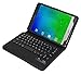 KuGi Samsung Galaxy Tab E 8.0 case with keyboard, Ultra-thin Detachable Wireless Keyboard Stand Portfolio Case/Cover for Samsung Galaxy Tab E 8.0 tablet. (Black)