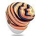 Bluetooth Beanie Hat,Mydeal Slouchy Skully Strip Cap with Wireless Bluetooth Headphone Headset Earphone Music Audio Hands-free Phone Call for Winter Sports Fitness Gym Exercise Workout - Black/Orange