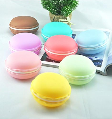 Amazon Com Beautymood 8pcs Colorful Mini Macaron Shape Storage Box Candy Jewelry Organizer Pill Case Container Decorative Jewelry Box Home Kitchen