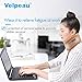 Velpeau Neck Brace for Neck Pain and Support - Soft Cervical Collar for Sleeping, Snoozing, Sleeping Upright, Anti-Snoring, Sleep Apnea for Women & Men (Khaki, Dual-purpose Version, L: 14-16.5