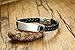 Mealguet Jewelry Personalized Custom Engraving Stainless Steel ID Tag Genuine Braided Leather ID Bracelets Band for Him,8.2