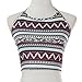 abcsell ABC Women Boho Tank Tops Bustier Bra Vest Crop Bralette Cami (S)