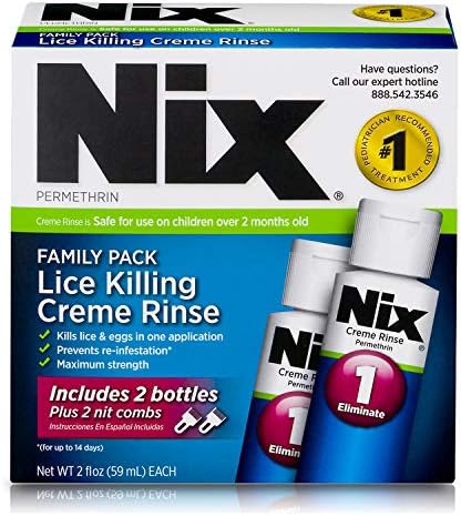 Buy Nix Creme Rinse Family Pack 2x2 Ounce Box Online At Low Prices In India Amazon In
