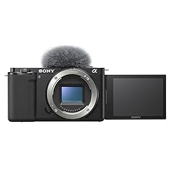 Sony ZV-E10 Mirrorless Camera, Black Bundle with