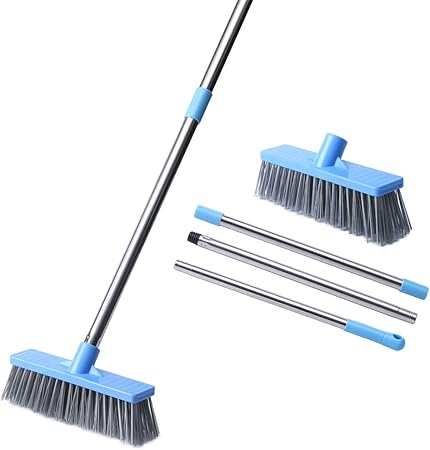 Amazon Com Huyijjh Floor Scrub Brush With Long Handle 52 8