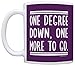 Graduation Gifts One Degree Down One More to Go Grad Gifts Graduate Gift 11oz Ceramic Coffee Mug with Handle
