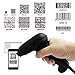 NYEAR 2D&1D&QR USB Barcode Scanner with Stand,Screen and Printed USB Barcode Scanner 2D Automatic Barcode Reader Handhold CMOS Image Barcode Scanner for Tablets,Computers POS, Cashier (2D Wired)