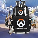 Overwatch OW Logo Backpack schoolbag bookbag (1)