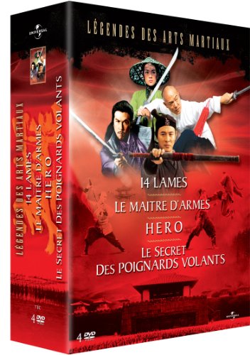 Coffret Asiatique - La 14ème Lame + Le Maître D'arme + Le Secret Des Poignards Volants + Hero