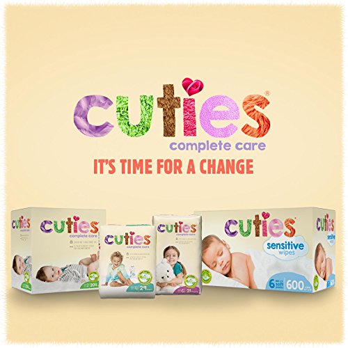 Cuties Complete Care Baby Diapers, Size 7, 80 Count