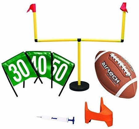NEW Franklin Sports Go Pro Youth Football Goal Post Set