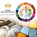 36 Colors Fibre Wool Yarn Roving Spinning Sewing Trimming Merino Fibre Needle Felting