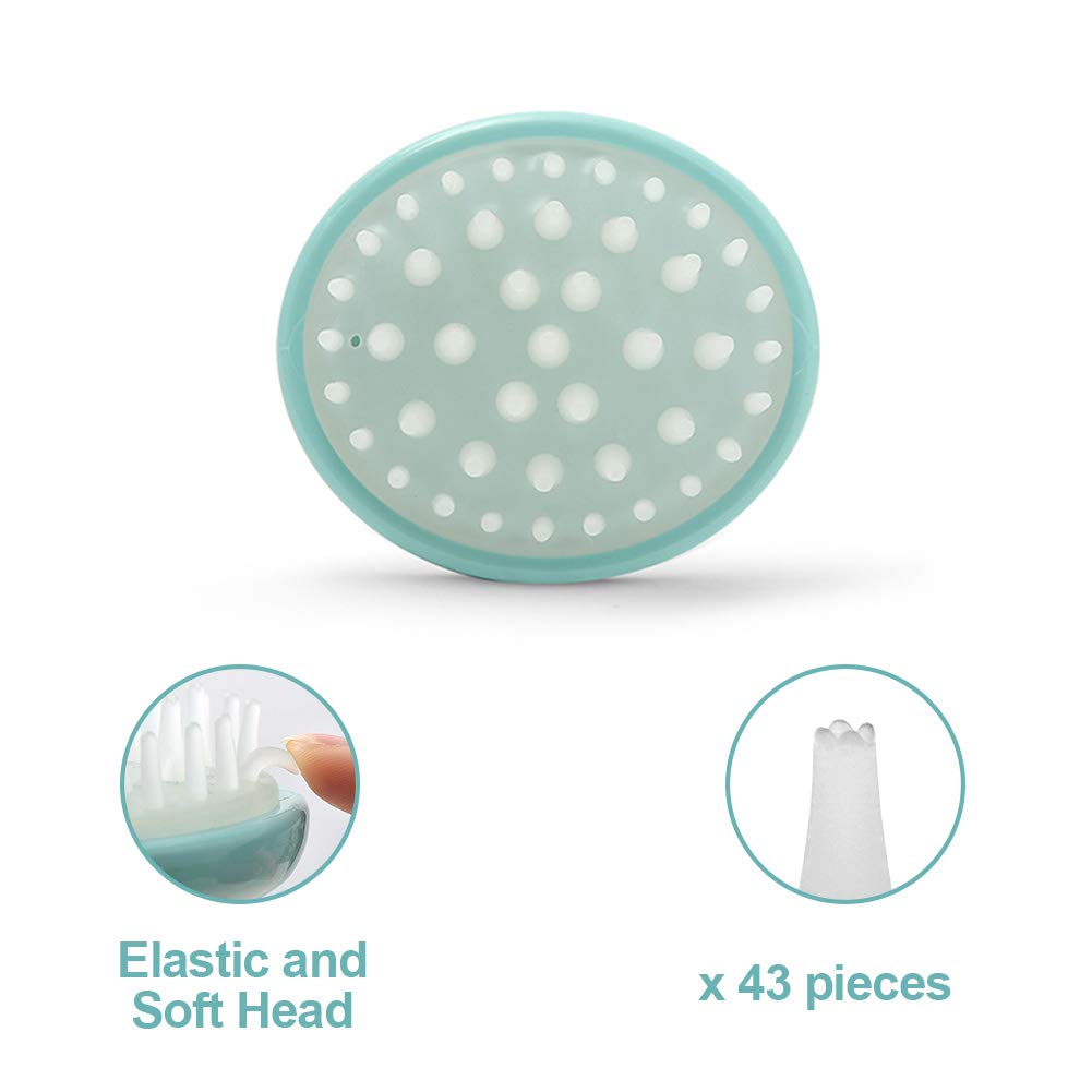 SENWOW Shampoo Brush Soft Silicone Hair Scalp Shower Massage Brush Comb for Men Women Kids