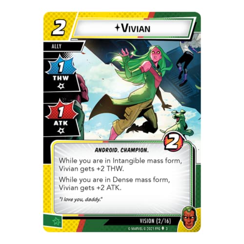 Fantasy Flight Games Marvel Champions The Card Game Iceman Hero Pack - Superhero Strategy Game, Cooperative Game for Kids and Adults, Ages 14+, 1-4 Players, 45-90 Minute Playtime