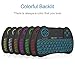 Mitid Wireless Mini Keyboard RGB Backlit 2.4G Remote with Mouse Touchpad Combos for Computer, Google Android TV Box, IPTV, HTPC, KODI, Raspberry Pi (H9)