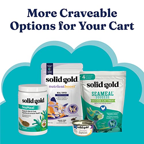 Solid Gold Indigo Moon Dry Cat Food with Digestive Probiotics for