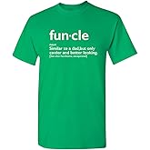 Mens Funcle Gift for Uncle Graphic Novelty Funny T Shirt