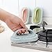 Feililon Good Grip Scrub Brushes Set ，Plastic Household Cleaning Supplies (Light Blue)