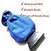 Zento Deals Durable Car Ice Scraper Windshield Blue Waterproof Mitt- Glass Snow Remover Glove That Keeps Your Hands Warm Dry