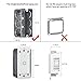 Smart WiFi Wall Switch Oittm Touch Light Switch Remote Control Lights and Appliances Timing Function with Smartphone Android 4 point 1 iOS 8 point 0 Above Works with Amazon Alexa