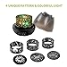 Music Baby Night Light, SlowTon Newest Musical Rotating Projector with Animal Forest Food Patterns Starry Bedroom Romantic (Black with Music)