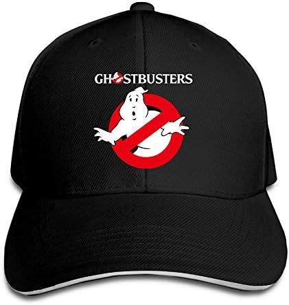 SKOMC Custome Adult Ghostbusters Sandwich Hats Peaked Cap Black