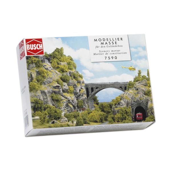 Busch 7590 - Felsen-Spachtelmasse