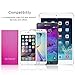Slim Power Bank,Sky-shop Portable Power Bank 15000mAh External Battery Charger, Ultra Slim Design with 2 USB Ports for iPhone,iPhone 8,iPhone X,iPad, Samsung ,HTC ,LG and More(Rose Gold)