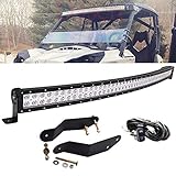 Light Bar Mount Brackets Wiring Kit 42" 240W High