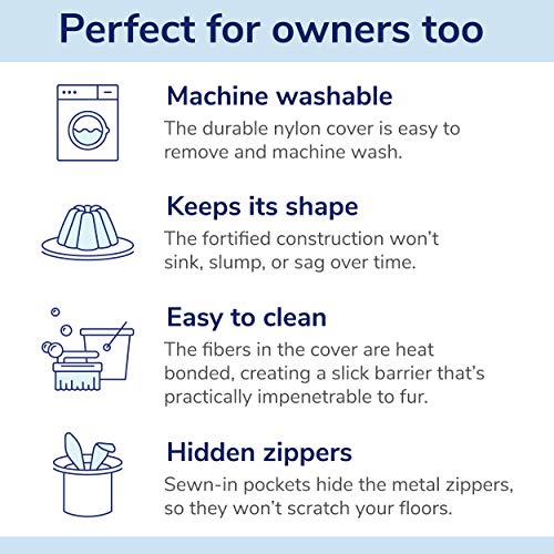 Casper Dog Bed, Plush Memory Foam, Medium, Eucalyptus Pricepulse