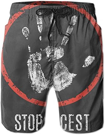 Male Retro Palm Comfortable Beach Short Pants