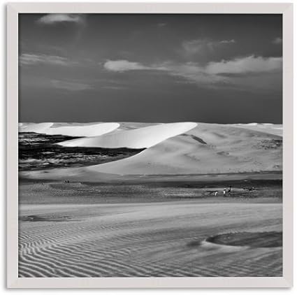 Quadro Para Quarto Lençóis Maranhenses 3 Moldura 2 Cm