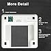 FRK Digital Body Weight Bathroom Scale, High Accuracy with Tempered Glass Platform, Smart Step-on Technology, Batteries Included