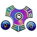 Mbaoluo Spinner Fidget EDC ADHD Focus Toy Ultra Durable High Speed 1-5 Min Spins Precision Kirsite (Rainbow -B)