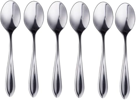 Amazon Co Jp Imeea コーヒースプーン ティースプーン スプーンステンレス アイススプーン 6本セット シルバー Diy 工具 ガーデン