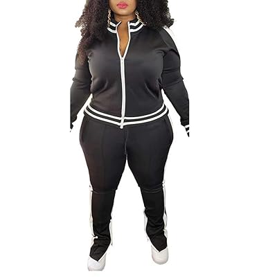 plus size jogging suit