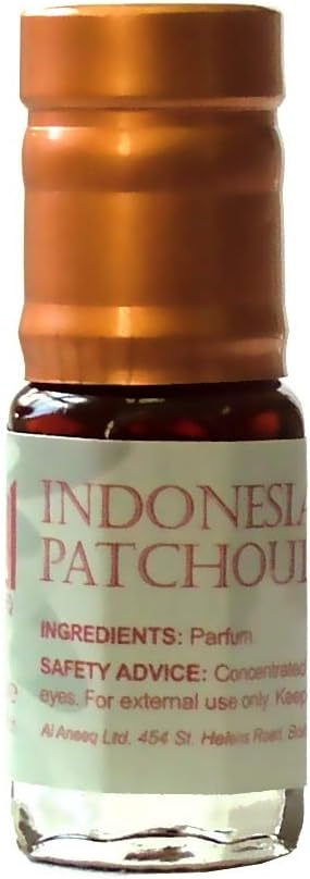 AL ANEEQ Indonesian Patchouli Perfume Oil 3ml Woody Smooth Oriental Fragrance