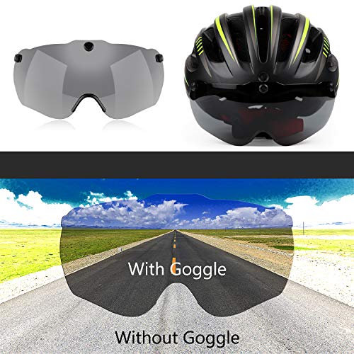 image for Shinmax Bike Helmet, Bicycle Helmet CPSC/CE Certified with USB Recharg