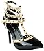 Top Moda Womens Vicky Patent Pointed Toe Pumps