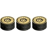 KONLLEN 14mm Pool Cue Tips 6/9 Layer Leather S/M/H Options | Laminated leather construction, durable performance, multiple hardness options, stable cue contact