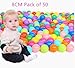 8cm Pack of 50 Phthalate Free BPA Free Crush Proof Plastic Ball, Pit Balls for Kids ,Ocea Ball,Ball Pit Balls